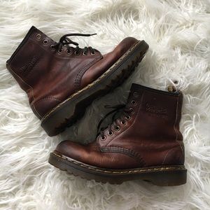 Vintage Doc Martens Sz 7 Made in England Boots 90s